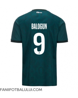 AS Monaco Folarin Balogun #9 Tricou Fotbal Replică 2024-25 Barbati Deplasare